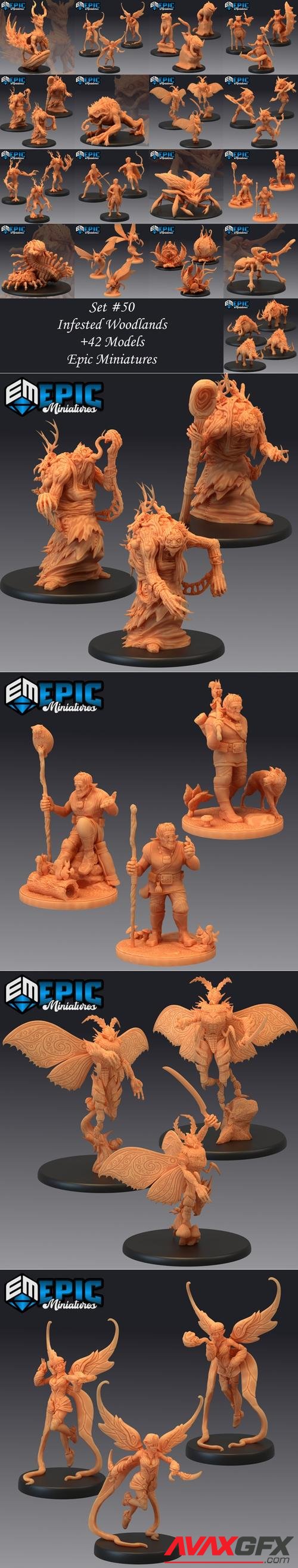 Epic Miniatures - Infested Woodlands – 3D Print
