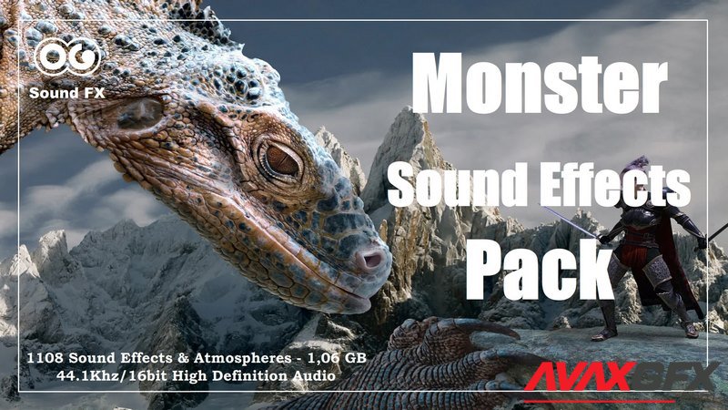 Monster Sounds & Atmospheres SFX Pack