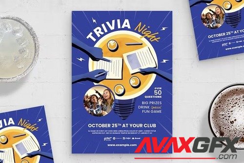 Trivia Night Flyer Template 