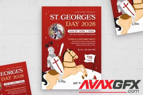 St.Georges Day Event Flyer 