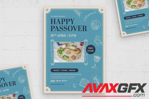 Passover Flyer Template 