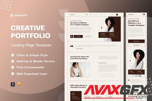 Aexotics - Creative Portfolio Landing Page HKWMKHR