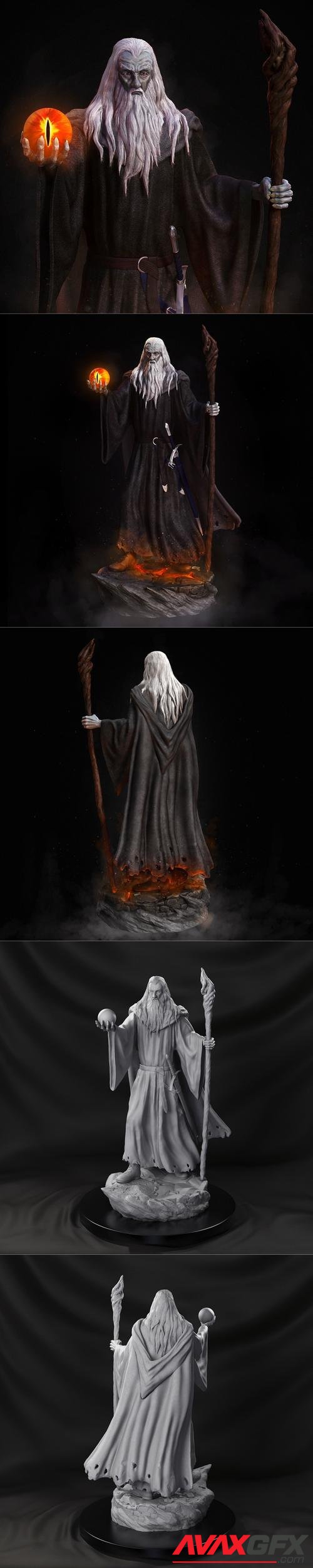 Gandalf the Black – 3D Print