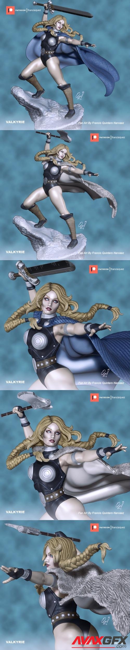 Valkyrie by Francis Quez – 3D Print