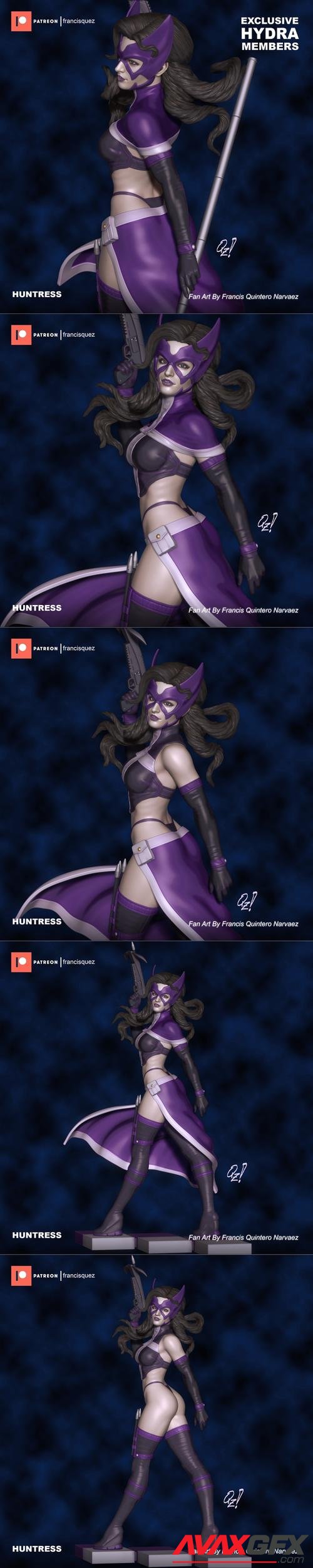 Huntress by Francis Quez – 3D Print