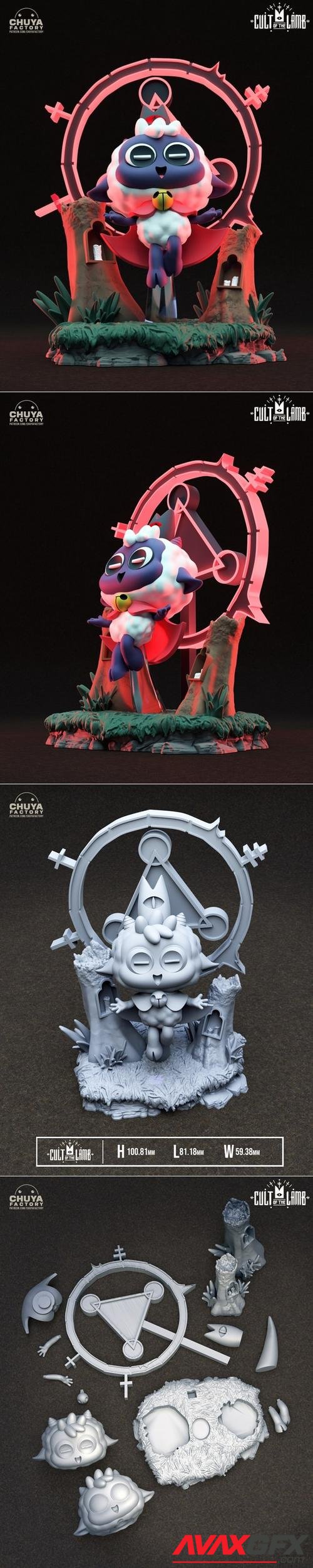 Lambert Cult of the Lamb – 3D Print