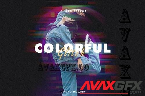 Colorful Glitch Photo Effect - N45SYZX