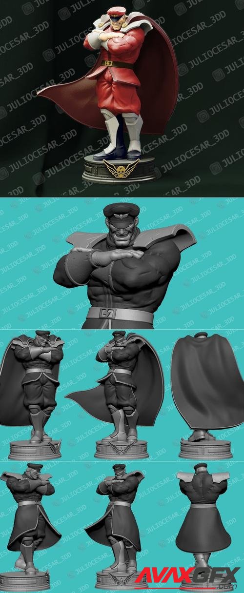 Street Fighter - M Bison Shadaloo dictator – 3D Print