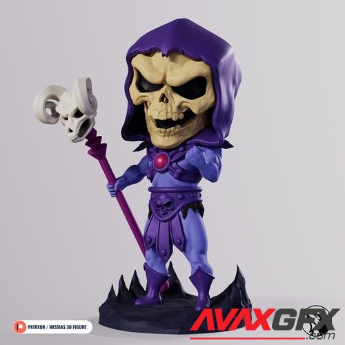 Chibi Skeletor – 3D Print