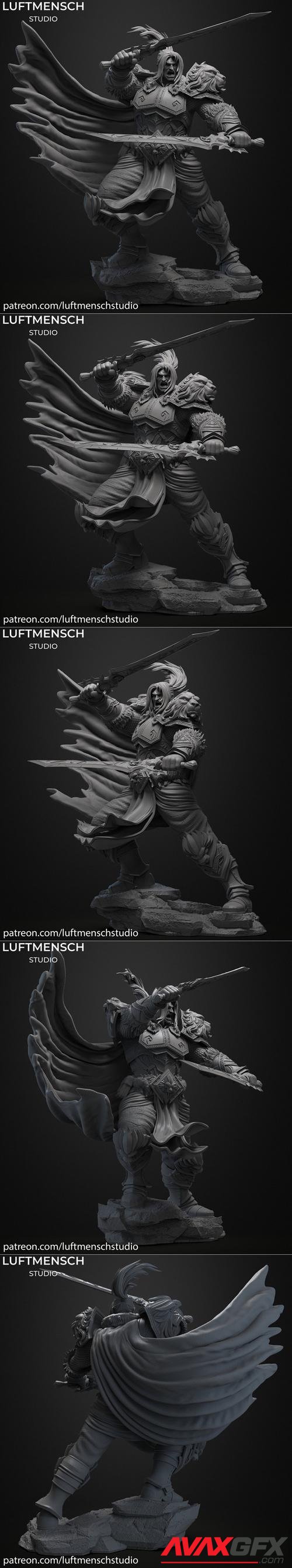 Varian Wrynn - Luftmensch Studio – 3D Print