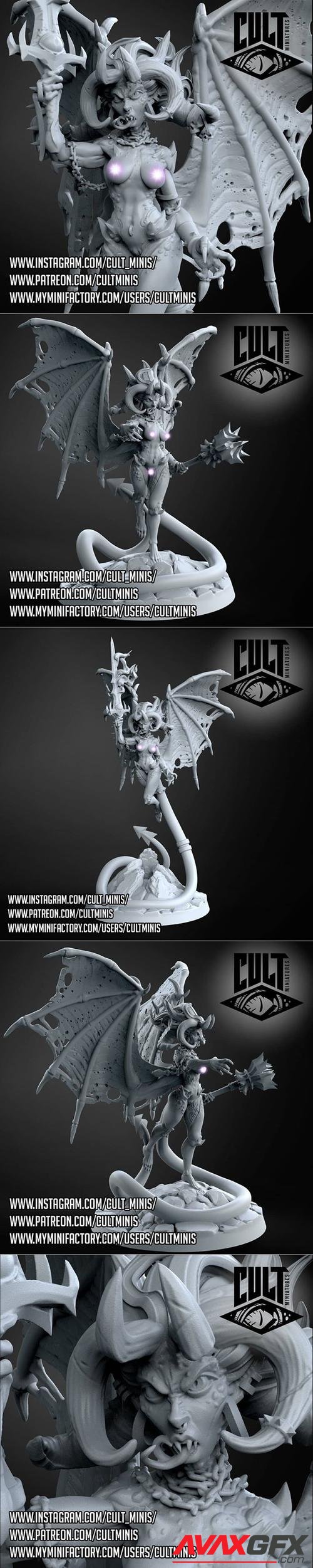 Cult Miniatures Demon Queen – 3D Print