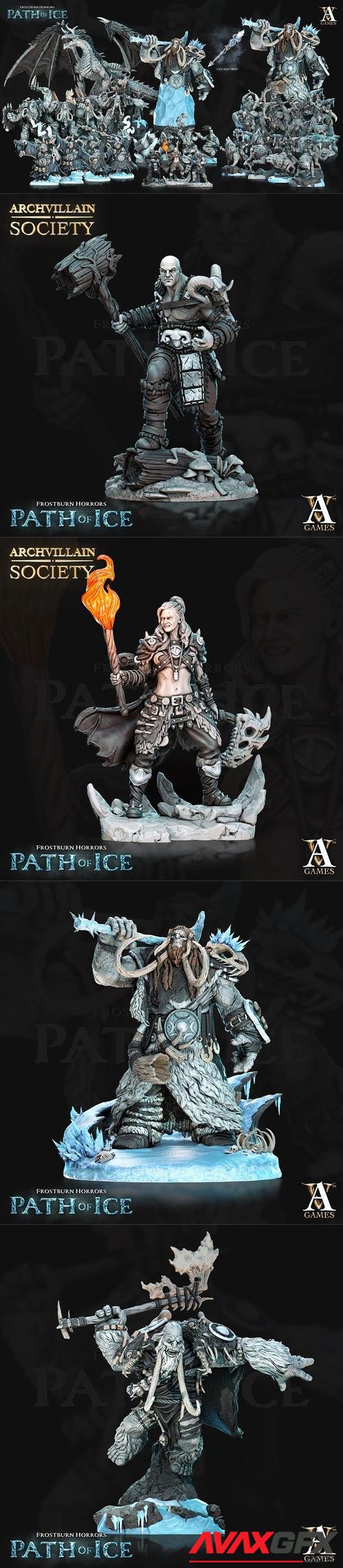 Archvillain Games - Path of Ice December 2022 – 3D Print