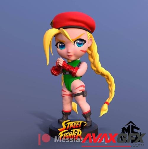 Chibi Cammy – 3D Print