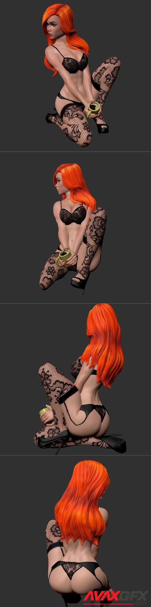 Mary Jane Sexy Version – 3D Print