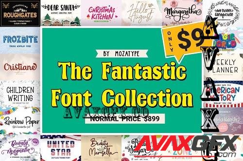 The Fantastic Font Collection - 49 Premium Fonts