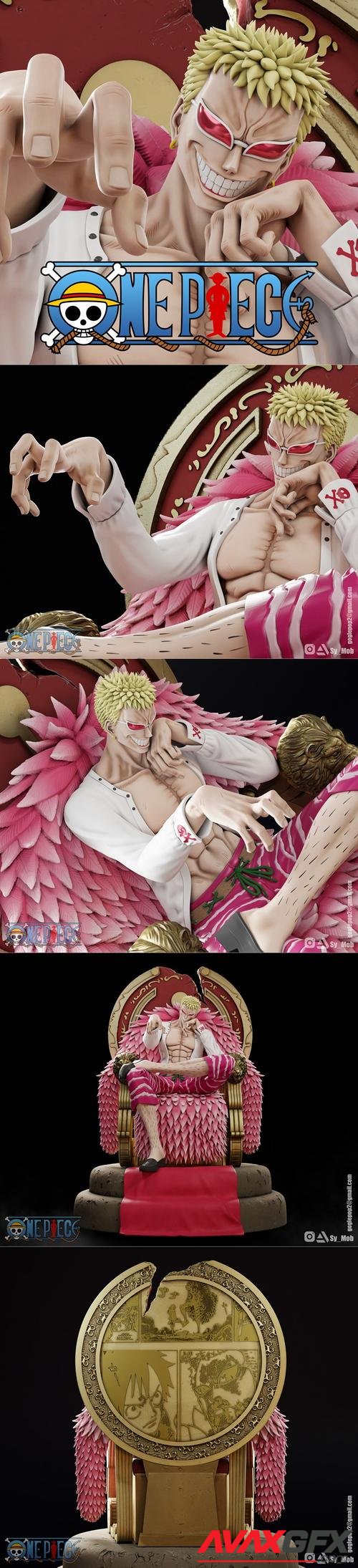 Donquixote Doflamingo One Piece – 3D Print