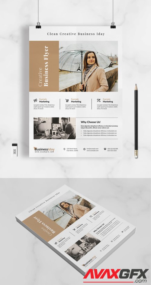 Adobestock - Creative Business Flyer 516404044