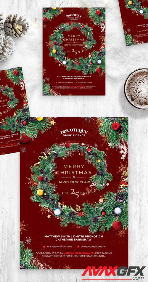 Adobestock - Christmas Flyer 532852037