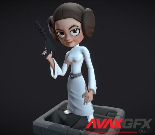 Mini Leia – 3D Print