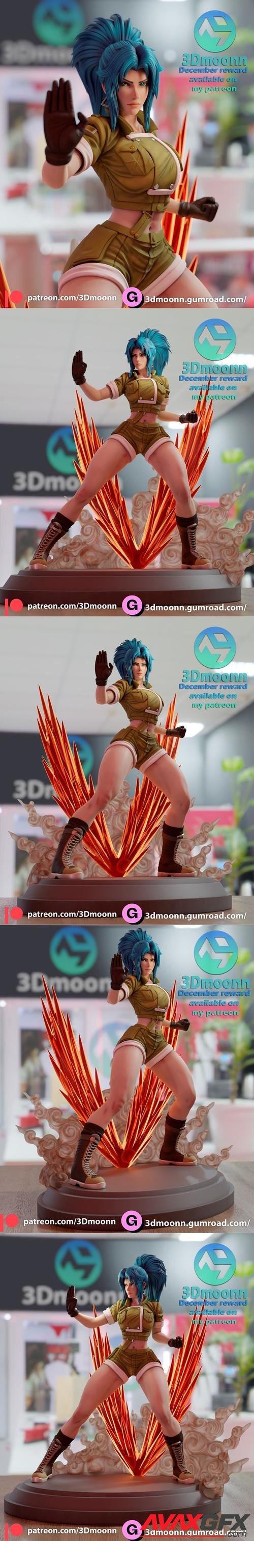 Leona the King of Fighers - 3DMoonn – 3D Print