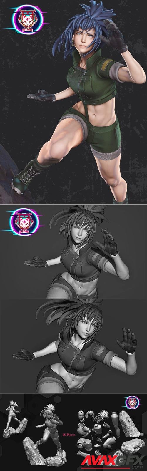 Leona Heidern – 3D Print