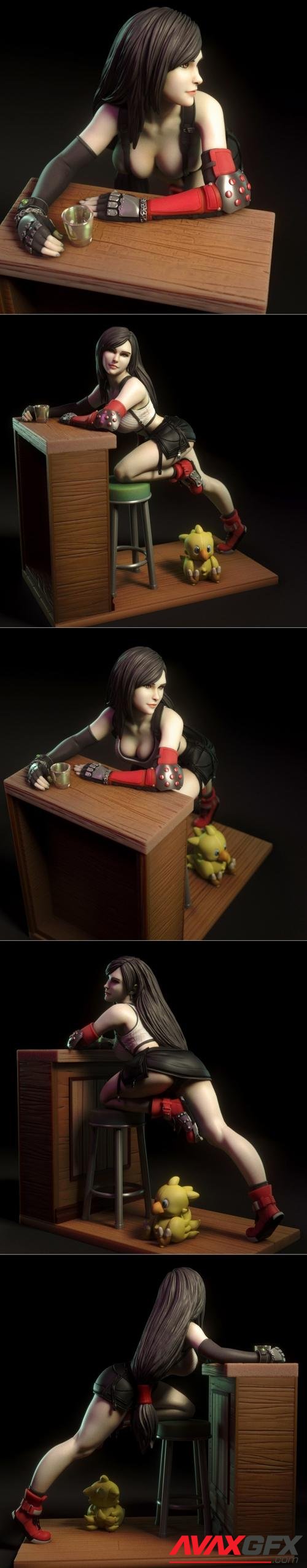 Tifa Lockhart - Torrida Minis – 3D Print