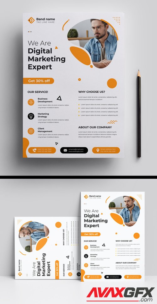 Adobestock - Creative Flyer Layout 525397803