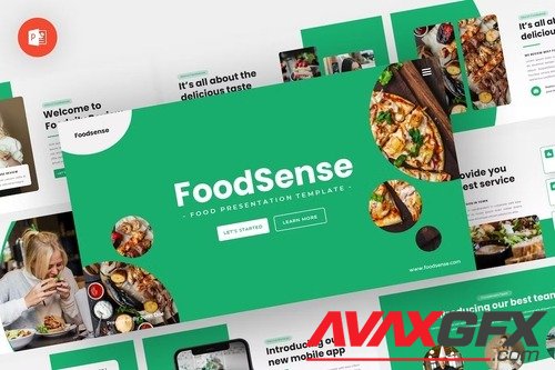 Foodsense - Food Powerpoint Template