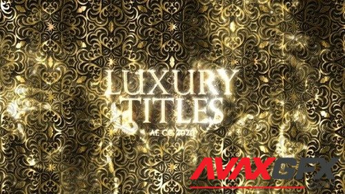 Luxury Gold Pattern Titles 42347355