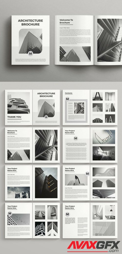 Adobestock - Architecture Portfolio Brochure 516653989