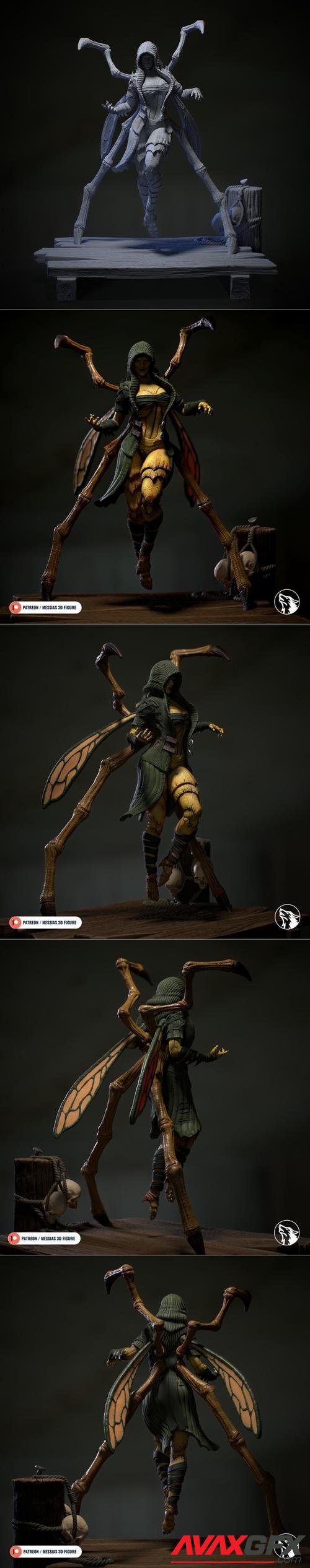 D-Vorah Mortal Kombat – 3D Print