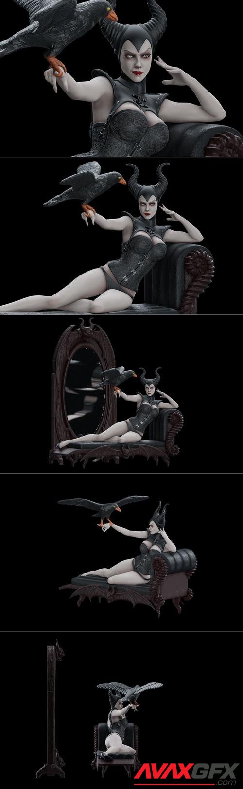 Maleficent – 3D Print