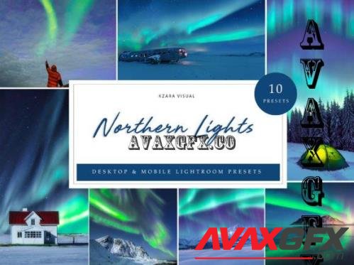 10 x Northern Lights Lightroom Presets - 10971832