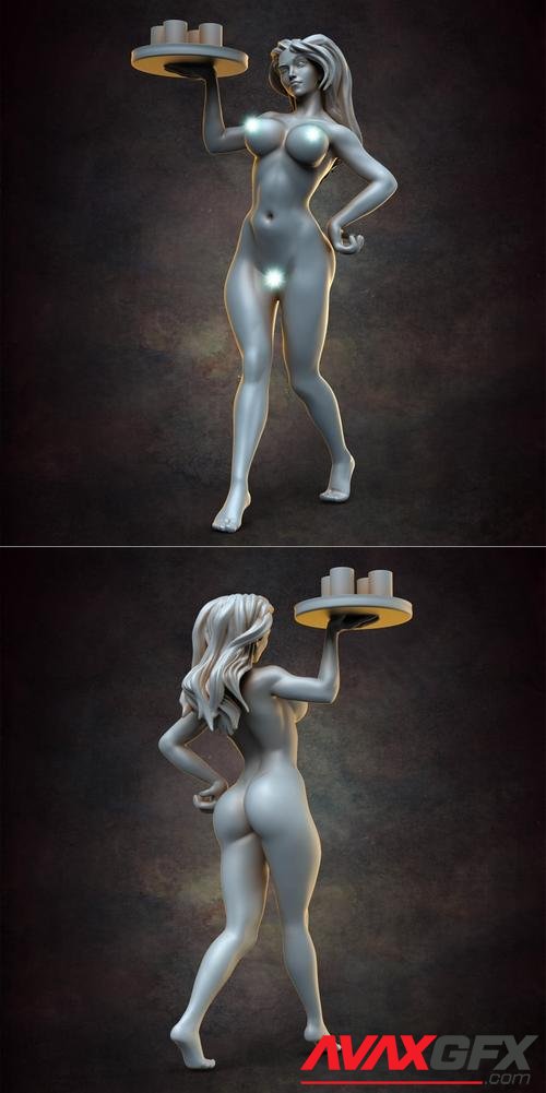 Barmaid A – 3D Print