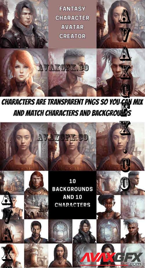 Fantasy Character Avatar Creator V4