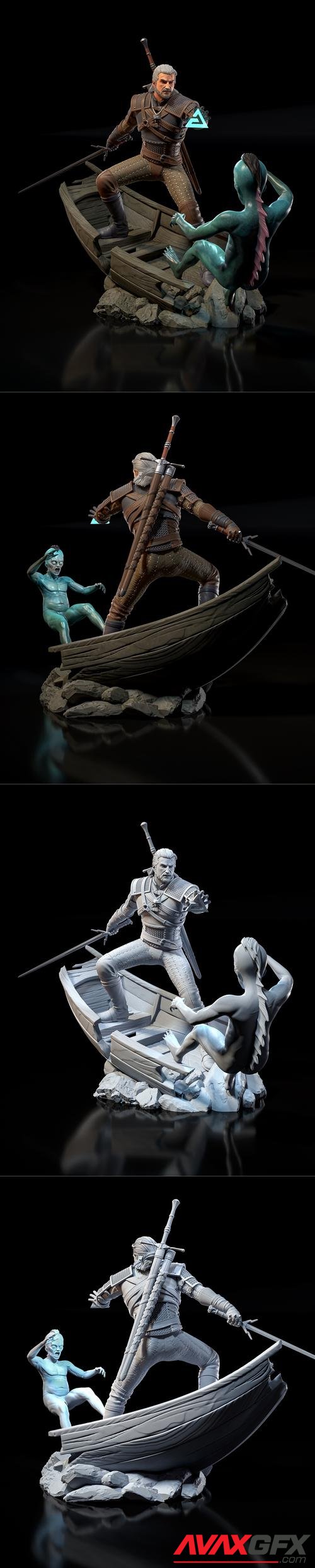 Geralt of Rivia – 3D Print