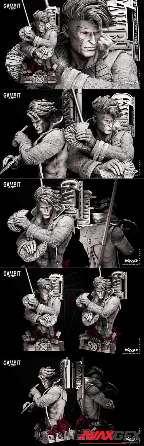 Wicked - Gambit Bust – 3D Print