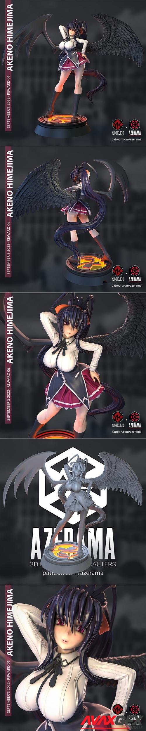 Akeno Himejima Standard - Azerama – 3D Print