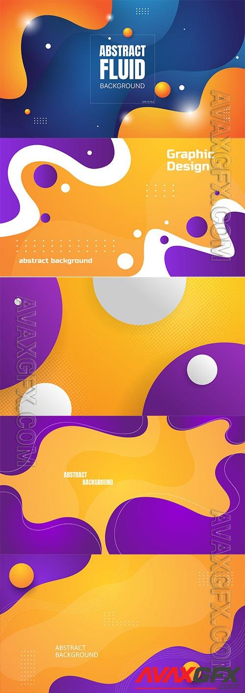 Abstract background vector illustration vol 7