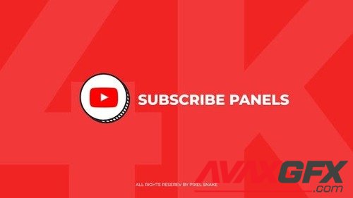 Youtube Subscribe Panels 4K 42384413
