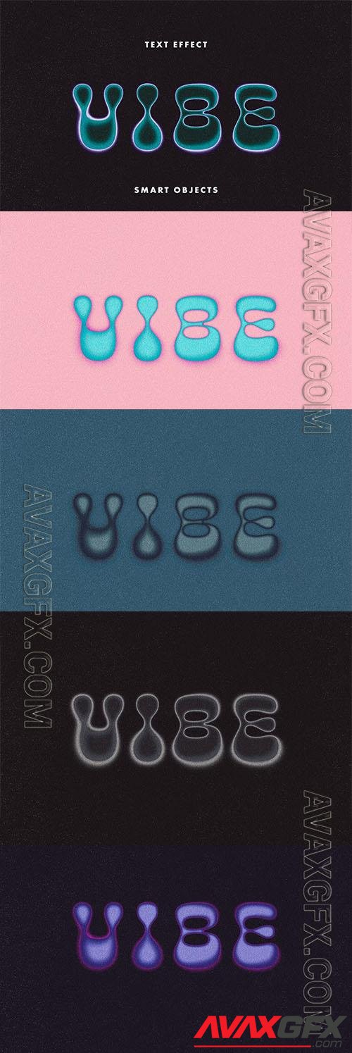 Vibe Text Effect Psd