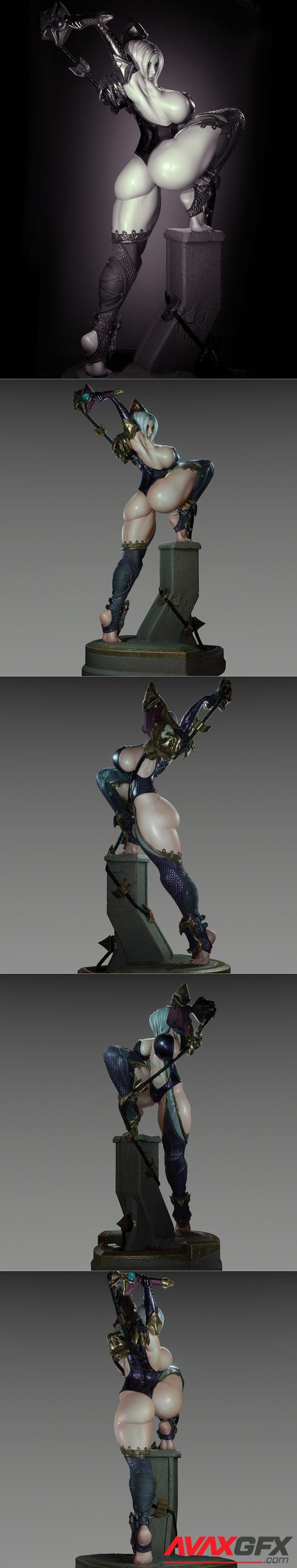 Ivy Valentine soul calibur – 3D Print