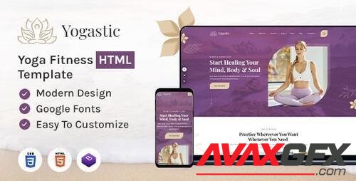 Yogastic | Yoga & Fitness HTML Template 40657175