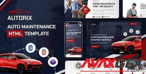 Autorix | Auto Maintenance HTML Template 40305408