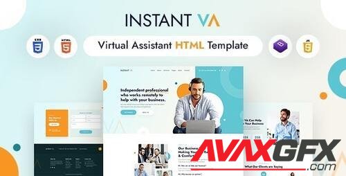 Instant VA | Virtual Assistant HTML Template 39988861