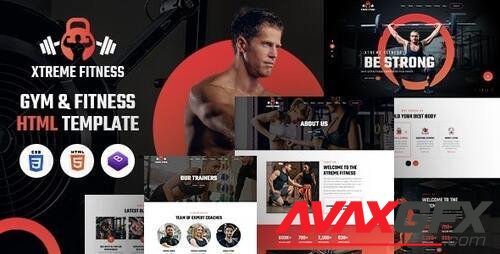 Xtreme Fitness | HTML Template 40305652