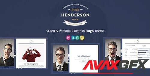 Henderson - vCard & Personal Portfolio Hugo Theme 42066160