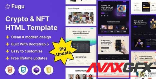 Fugu - NFT & Crypto Html Template 39752912