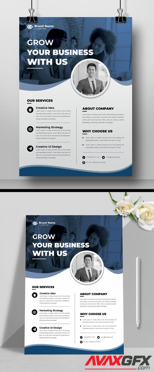 Adobestock - Business Flyer Design 516807209