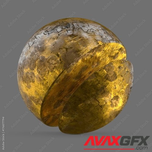 Adobestock - Damaged natural gold 176877794